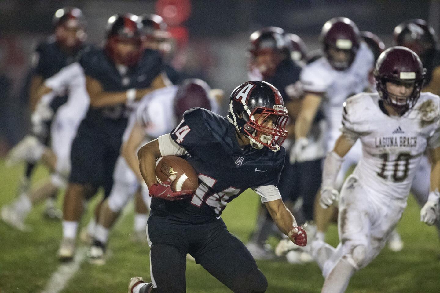 Photo Gallery: Laguna Beach vs. Lakewood Artesia in the CIF Southern Section Division 12 football semifinals