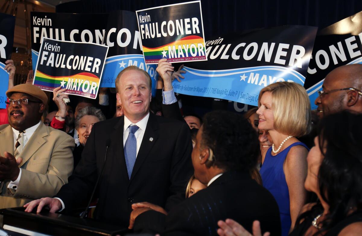San Diego mayoral candidate Kevin Faulconer 