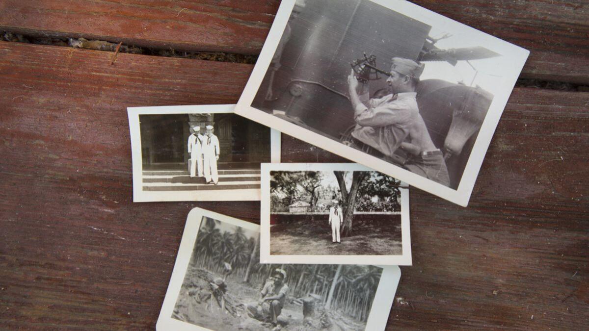 Photos taken of Ray Chavez during his years in the U.S. Navy from 1938 to 1945. The Poway Navy veteran was the nation's oldest surviving Pearl Harbor veteran until his death Nov. 21, 2018, at the age of 106.