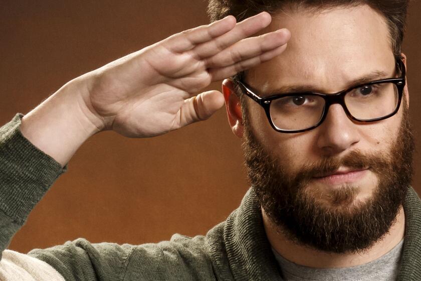 Actor Seth Rogen, photographed at the SLS Hotel in Beverly Hills in November, is in the new comedy movie "The Interview."