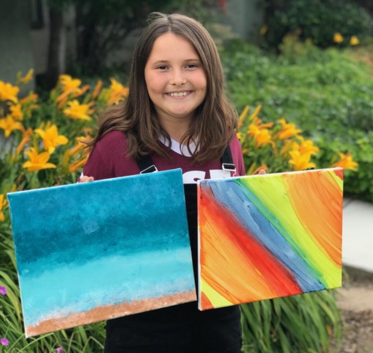 Rancho Santa Fe artist Olivia Markey.