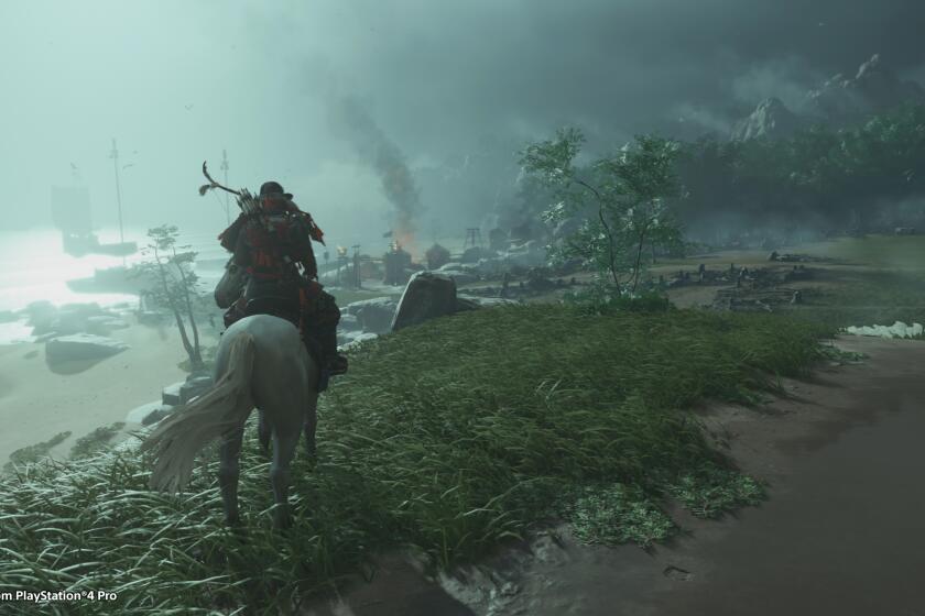 Framegrab from the video game 'Ghost of Tsushima' coming to the PlayStation 4.