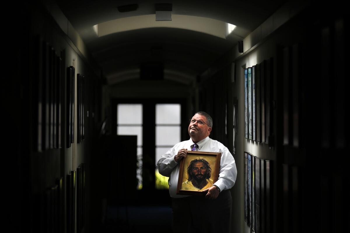 Terry McGaha, director of mission outreach and parent/volunteer programs at Notre Dame High School in Sherman Oaks, left New Orleans in the aftermath of Hurricane Katrina. He had worked at Holy Cross School in New Orleans for 31 years, and when the hurricane hit, he spent a week on campus with others before being rescued by boat.