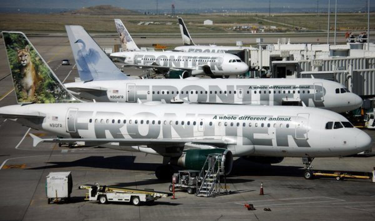 Frontier Airlines kicked off an airfare sale on Wednesday.
