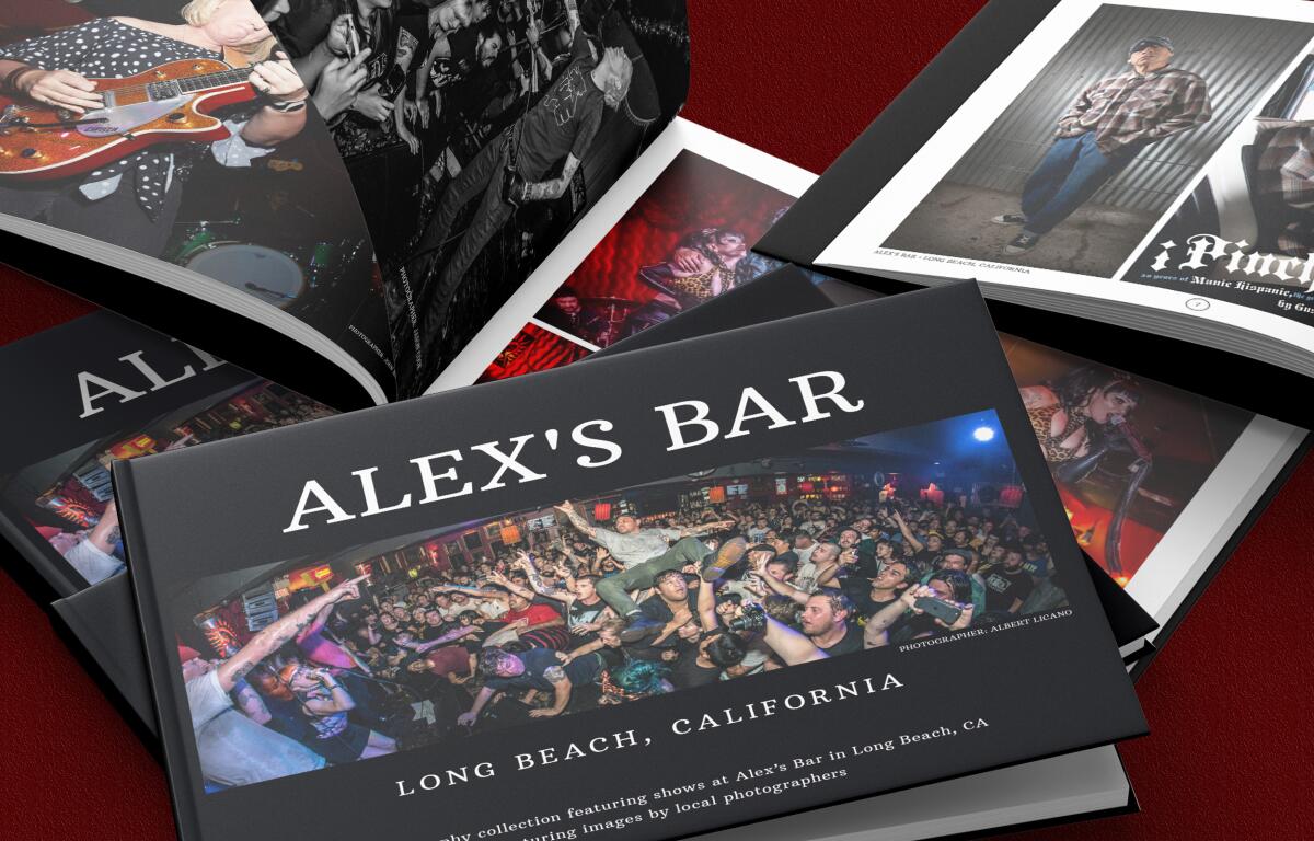 Copies of the book "Alex's Bar" 