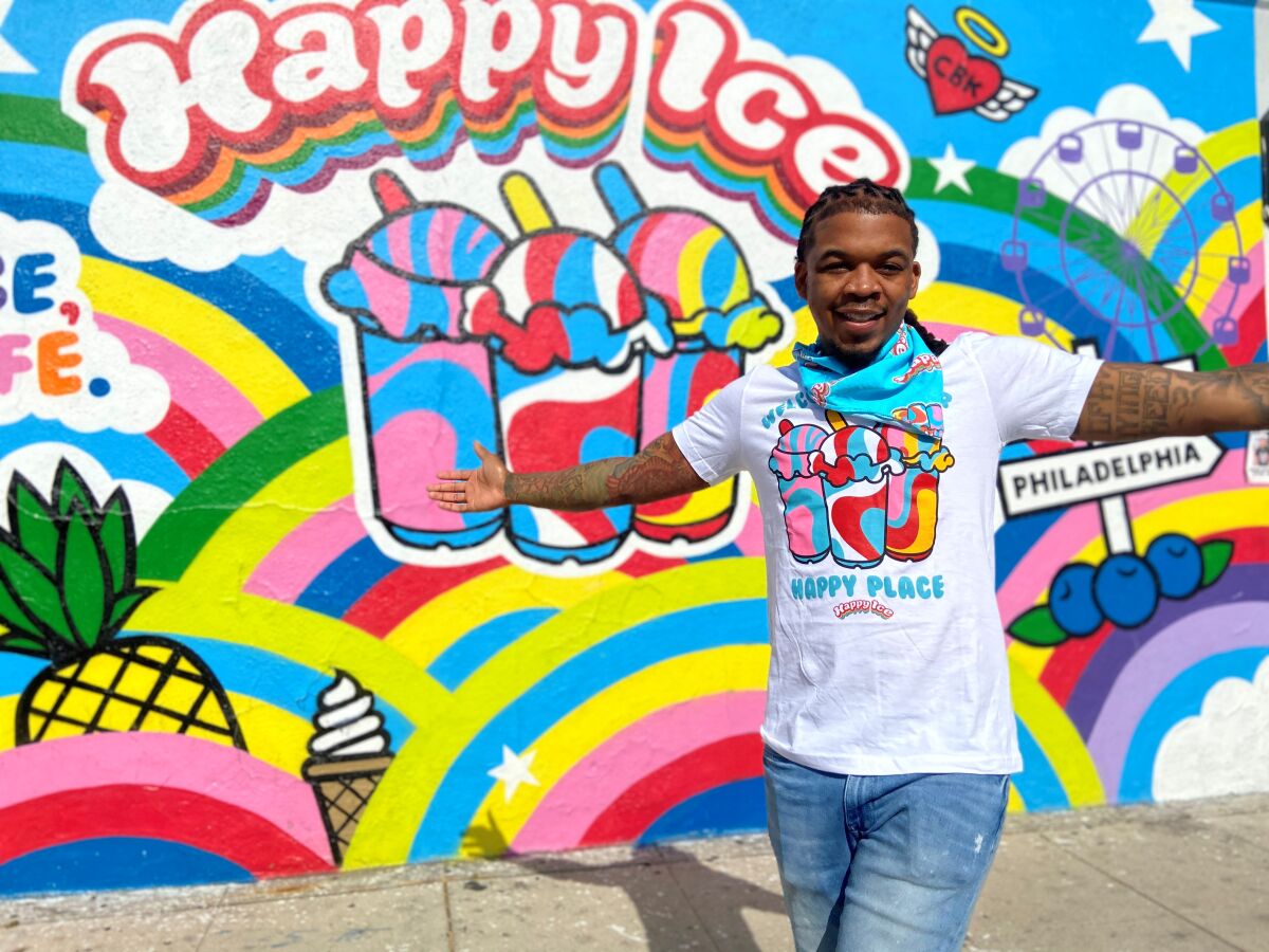 Lemier Mitchell, the owner of Happy Ice
