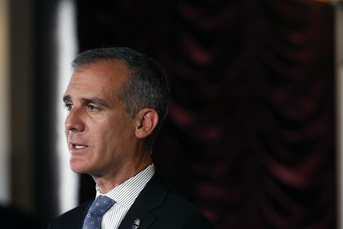 Los Angeles Mayor Eric Garcetti has agreed to a rollback of the city's plan for furloughing workers