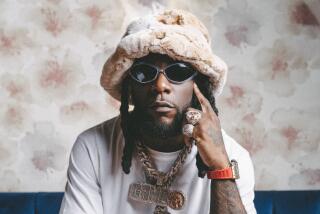 NEW YORK, NY - JULY 9: Burna Boy photographed in Sei Less in New York, NY on July 9, 2023. (Oye Diran / For The Times)