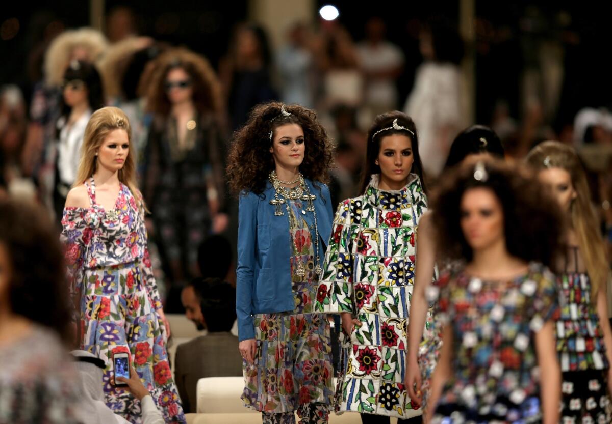 Chanel 2014/2015 cruise collection unveiled in Dubai - Los Angeles Times