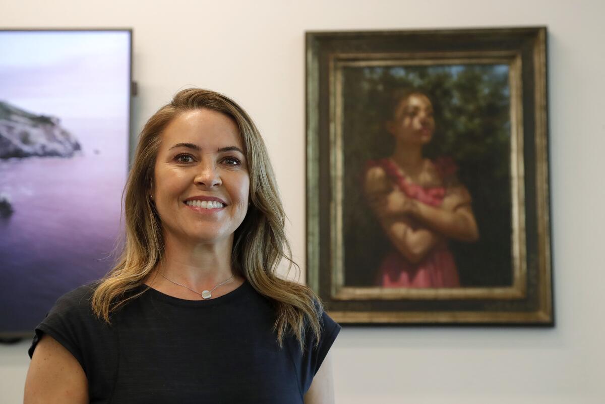 Jody Gerber earned her Master of Fine Arts degree from Laguna College of Art and Design this year.