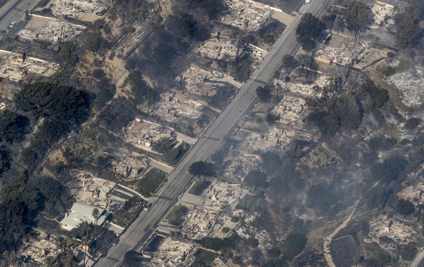 Thomas fire in Ventura County