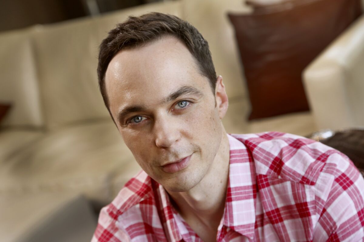 Jim Parsons is up for two Emmy nominations: one for his role on the sitcom "The Big Bang Theory" and one for his role in the HBO movie "The Normal Heart."