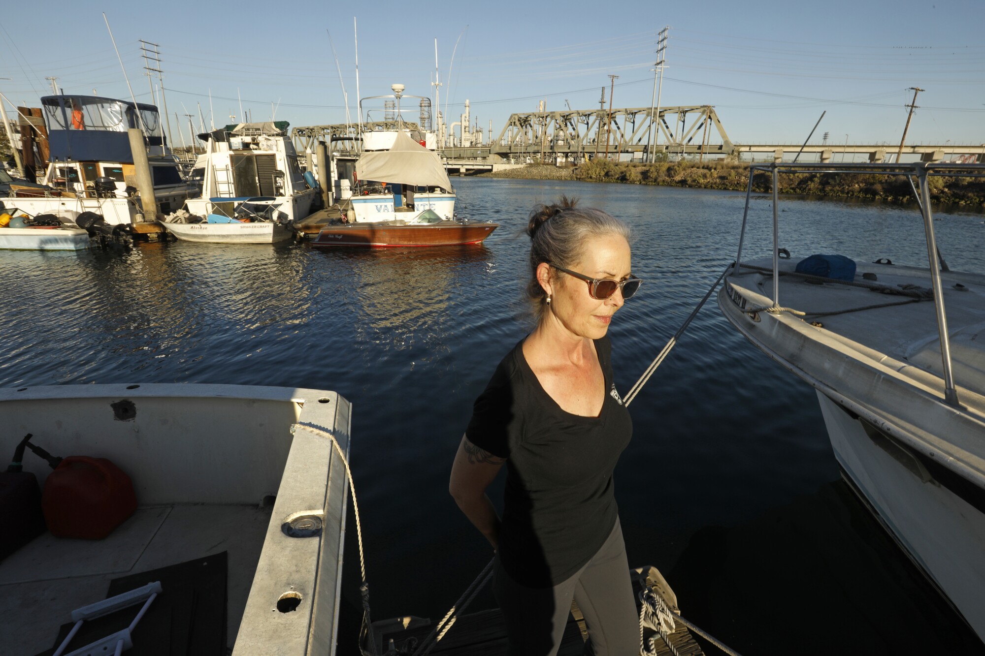 Nyla Olsen recalls the day in early October when a surge of putrid water rolled out of the Dominguez Channel.