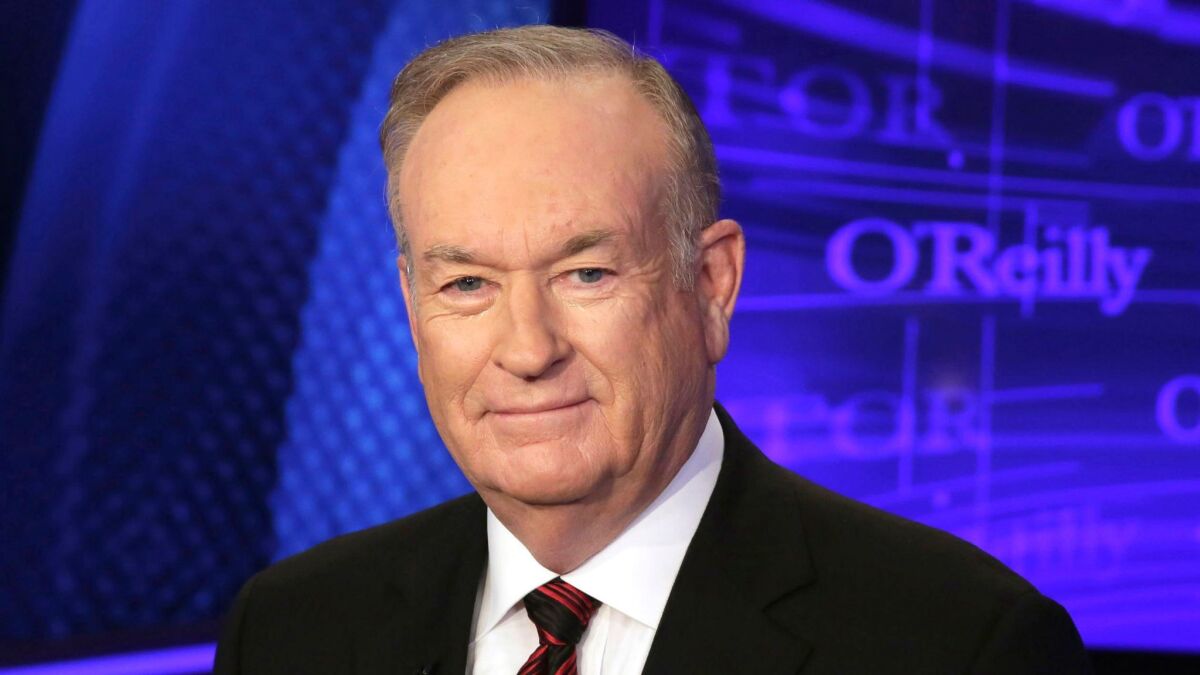 Bill O'Reilly, former star of the Fox News Channel and its program "The O'Reilly Factor."
