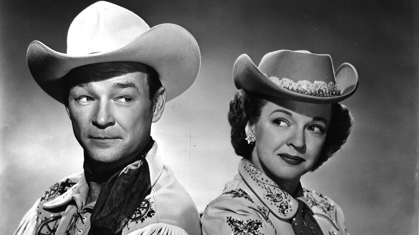From the Archives: Dale Evans; Roy Rogers' 'Queen of the West' - Los ...