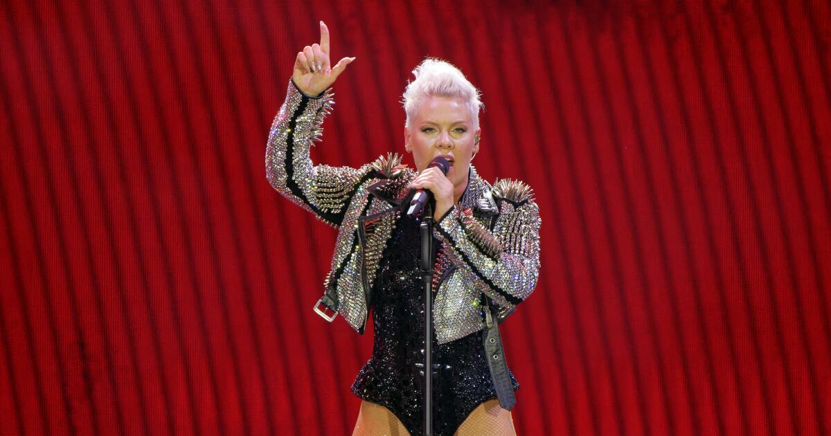 Pink postpones slate of Midwest concerts, pinning pause on ‘reasons beyond my control’