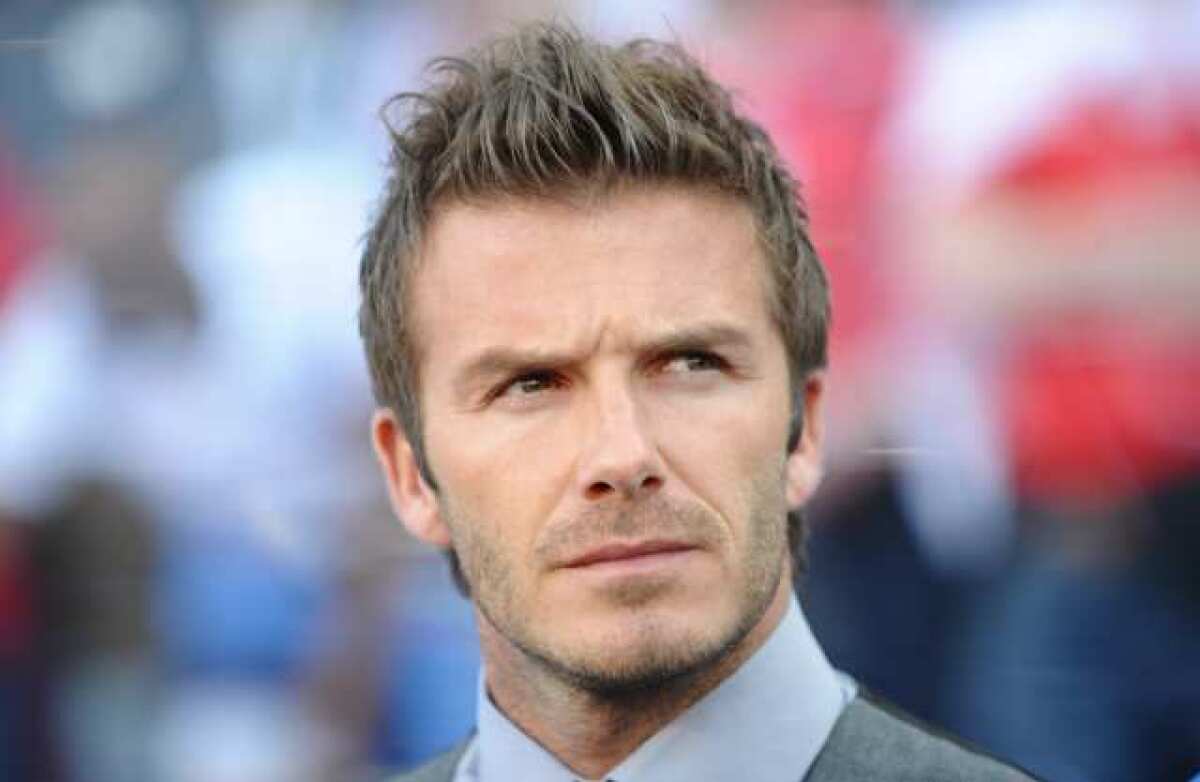 Galaxy midfielder David Beckham did not make Britain's Olympic team.