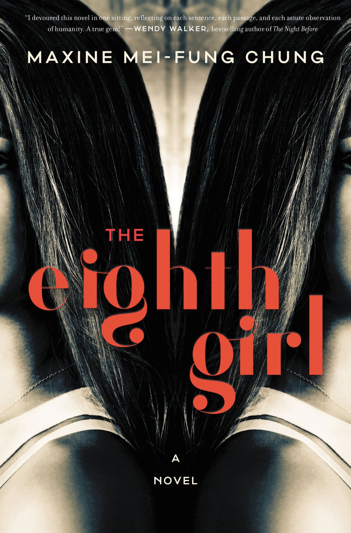 A book jacket for Maxine Mei-Fung Chung's book "The Eighth Girl." 