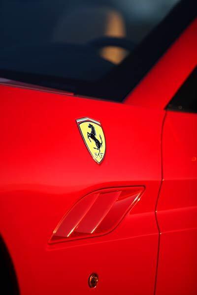 Ferrari California -- badge