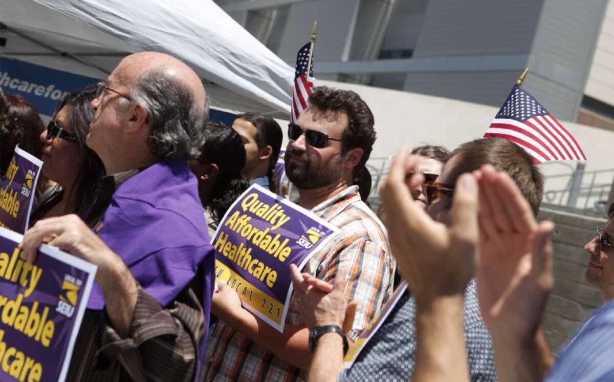 SEIU won a big union vote among Kaiser Permanente employees in California in results announced Thursday.