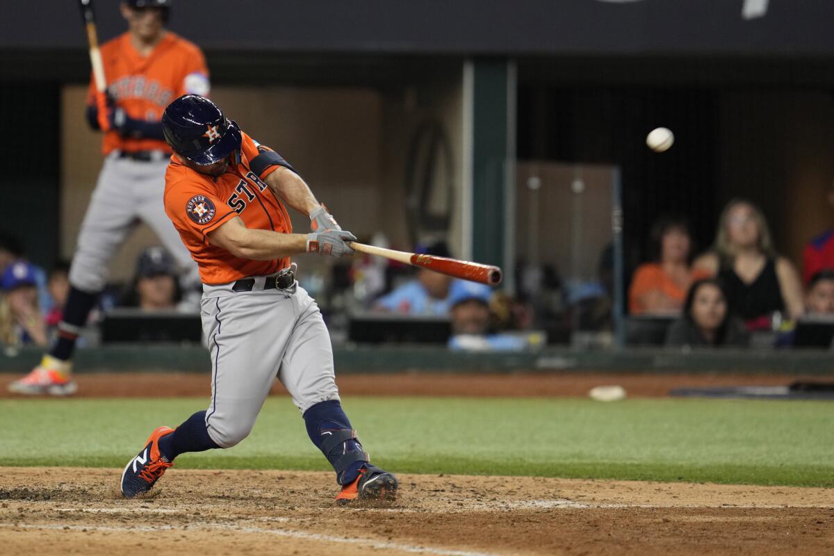Altuve's clutch HR gives Astros 3-2 lead in testy ALCS