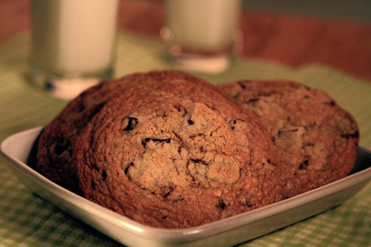 Crunchy around the edges but oh-so ooey-gooey tender in the center - and with no shortage of chocolate to boot - these are a chocolate chip cookie lover's dream come true. Read the recipe »