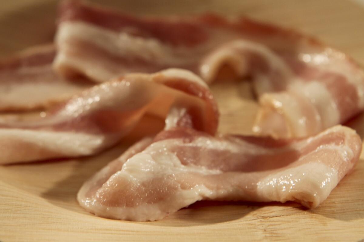 Bacon prices are on the rise.