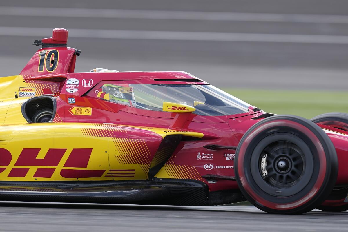 El español Alex Palou disputa el Gran Premio 