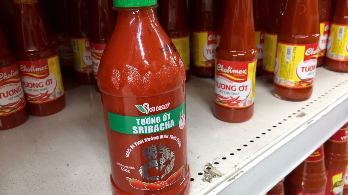 The maker of the original Sriracha sauce never trademarked his product, so rivals cannot only duplicate the sauce, but also label it Sriracha.