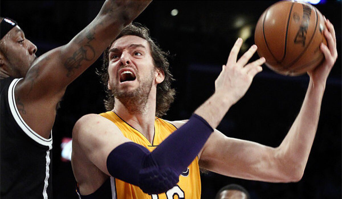 Pau Gasol has become the odd man out in this strangest of Lakers seasons.