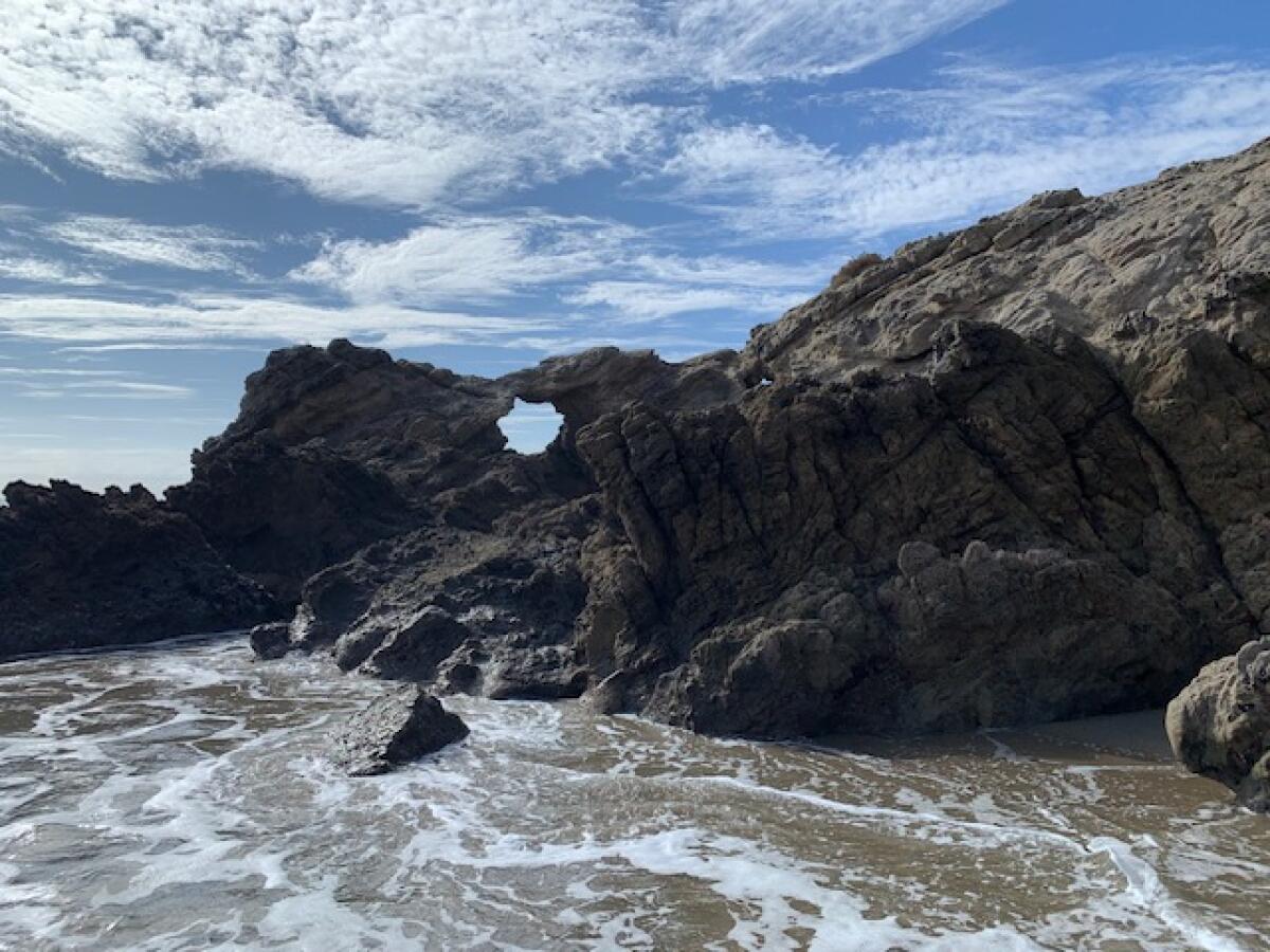 Leo Carillo State Beach, photographed in 2021.