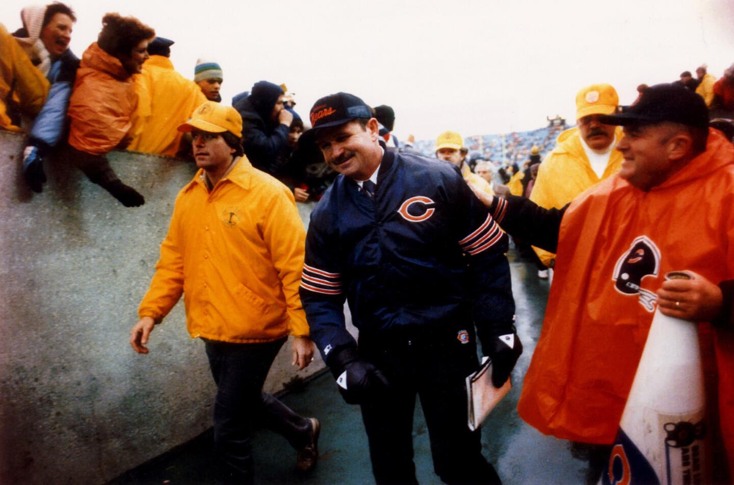 More than any individual in a true cast of characters, head coach Mike Ditka epitomized the Super Bowl Bears.
