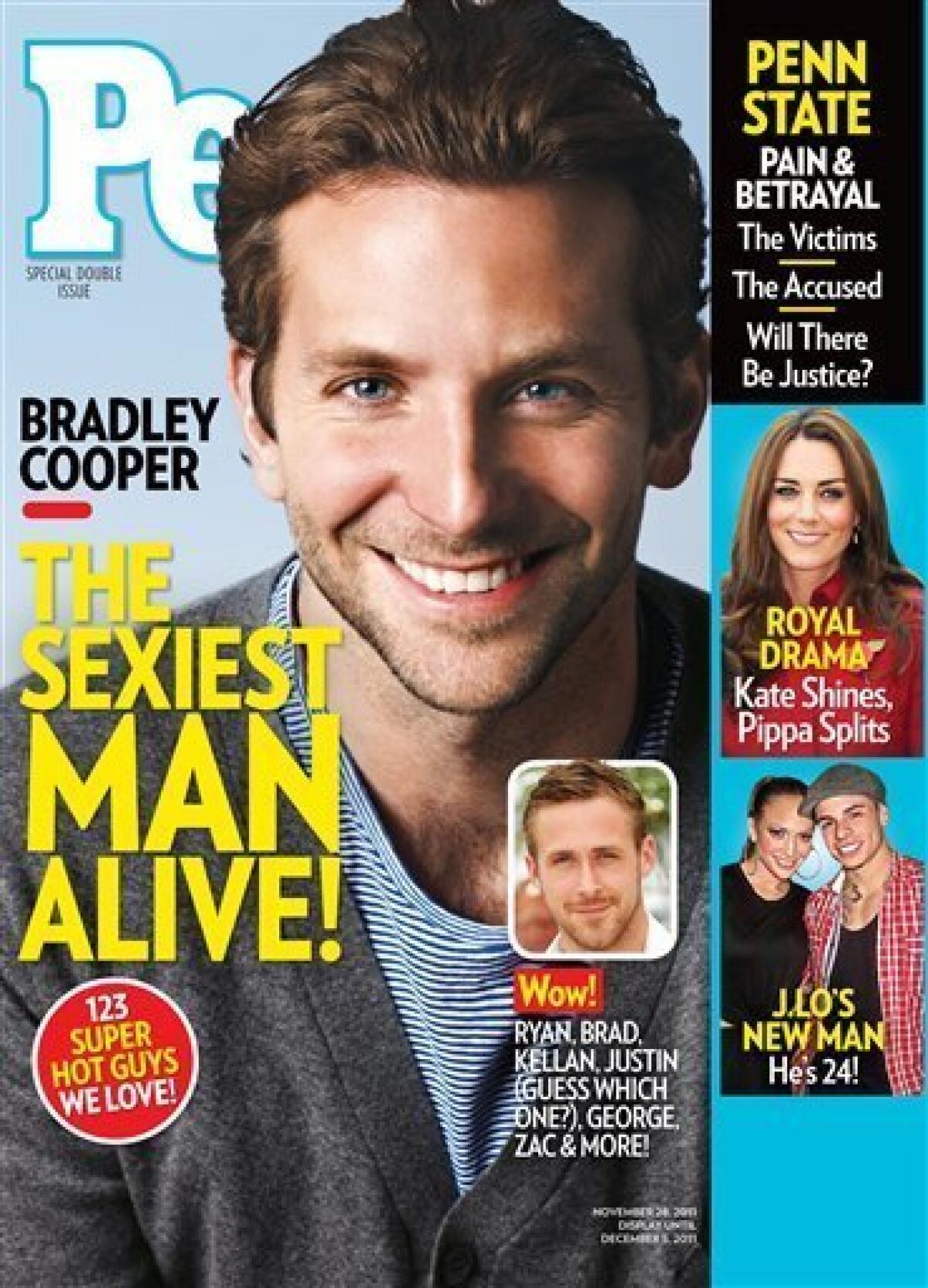People names Bradley Cooper `sexiest man alive' - The San Diego