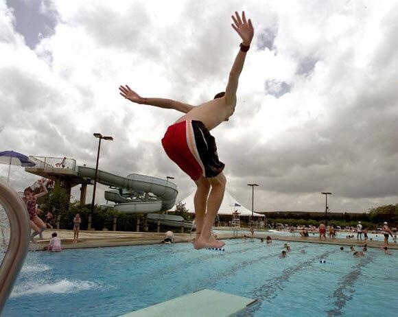 CDC recommends avoiding swimming pools, but this may prove difficult if swimming is a required physical education course. Whether you are a parent or a student, consult with a medical professional and an instructor to discuss alternatives if you feel swimming should be avoided.