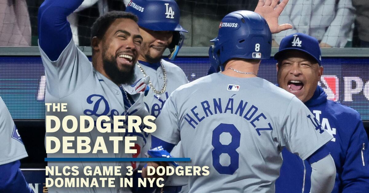 Dodgers dominate Mets in NLCS Game 3