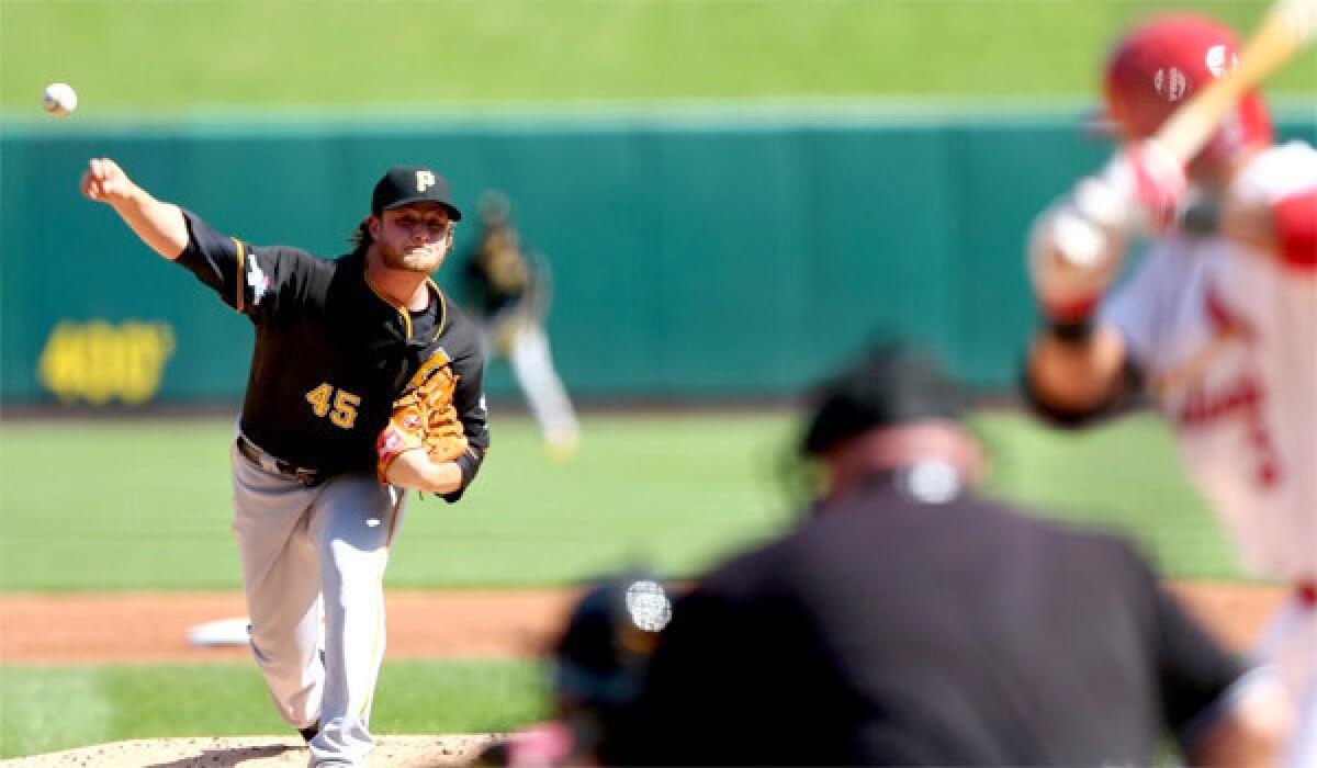 With Pittsburgh's playoff hopes on the line in Game 5 of their National League Division Series against the St. Louis Cardinals, rookie Gerrit Cole will take the mound Wednesday for the Pirates.