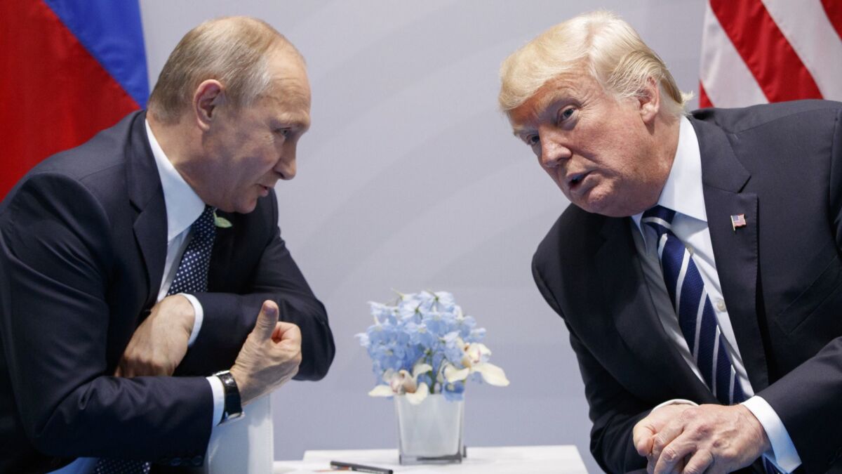 As President Trump prepares to meet with Vladimir Putin on July 16 in Helsinki, Finland, there’s little sign that he’s willing to take a hard line against Russia's election interference. European counties, also victims of Russian election interference, are worried.