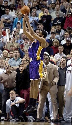 29. Robert Horry vs. Portland Trail Blazers, Game 3 first round, April 28, 2002.