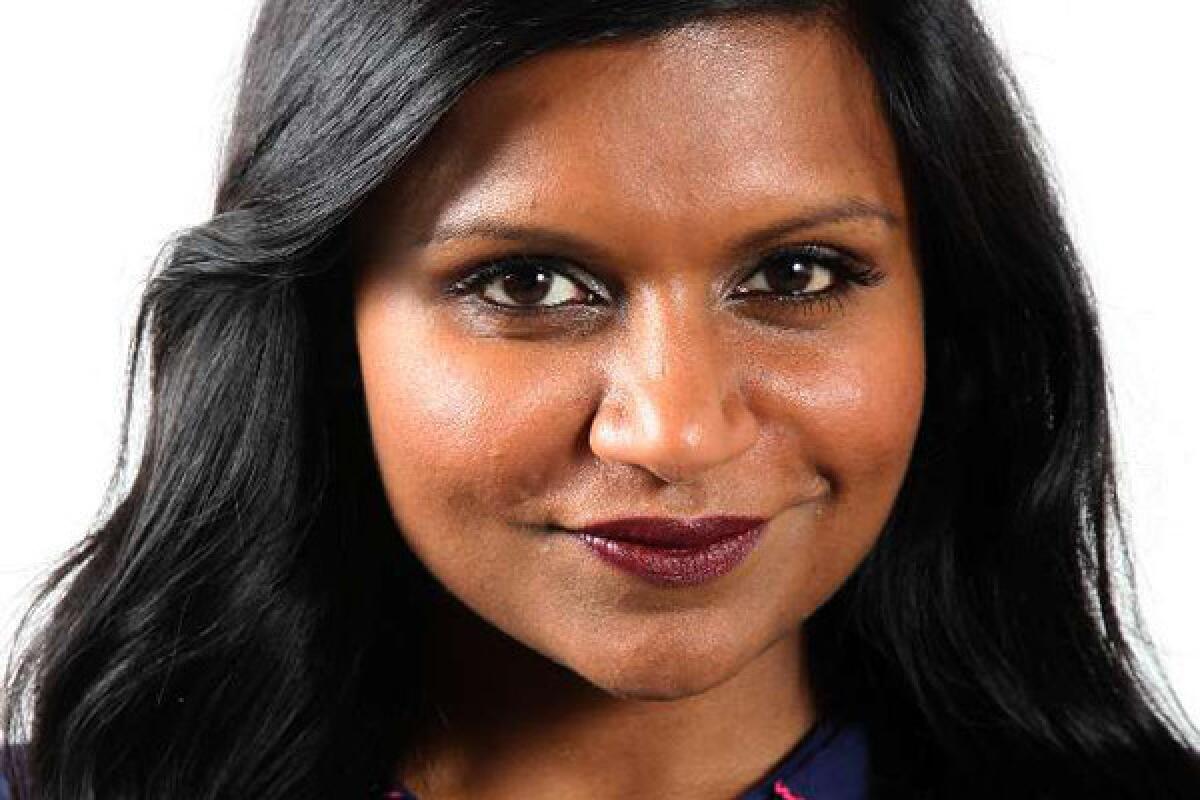 Mindy Kaling of "The Mindy Project."