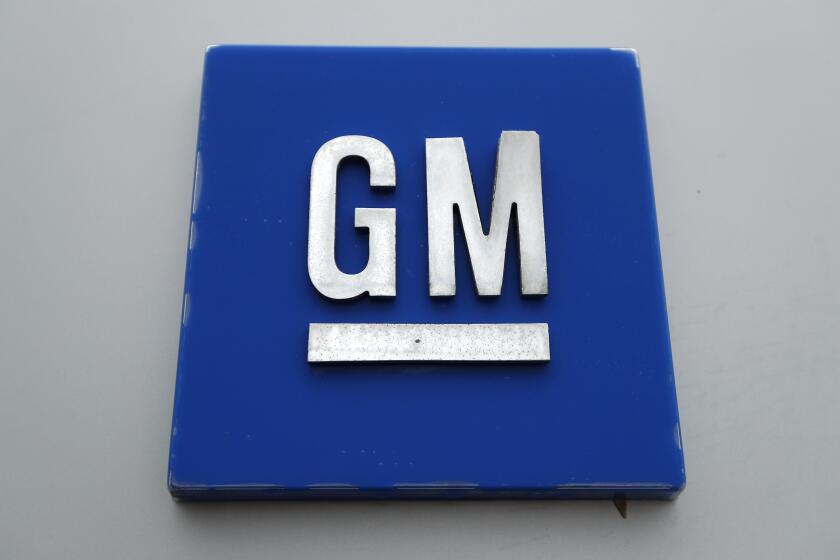 FILE - A General Motors logo is displayed outside the General Motors Detroit-Hamtramck Assembly plant on Jan. 27, 2020, in Hamtramck, Mich. The company said in documents posted by U.S. safety regulators on Wednesday, Nov. 8, 2023, that with the updated software, Cruise vehicles will now remain stationary in similar cases. (AP Photo/Paul Sancya, File)