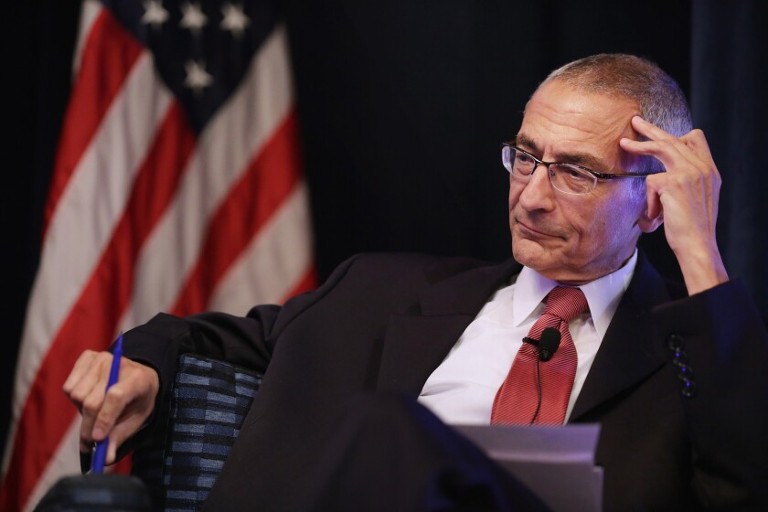 John Podesta, shown in this file photo, is an advisor to President Obama and led the White House review of data collection.