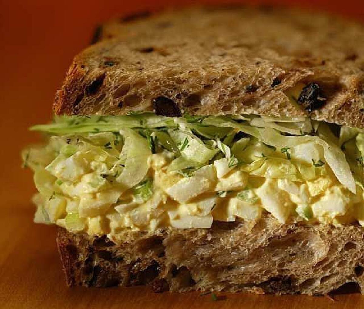 Egg salad sandwich? It's just one of the many ways to use up those leftover Easter eggs!