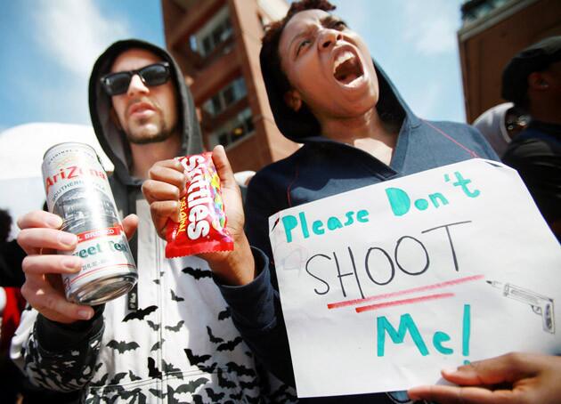 Trayvon Martin shooting protest