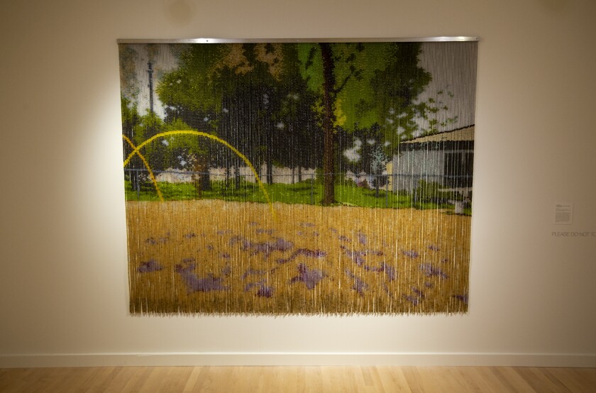 A piece called Hutch, 2004 by Kori Newkirk