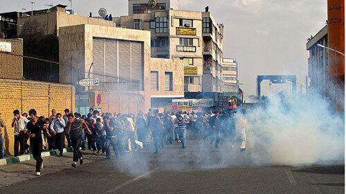 Clashes in Tehran