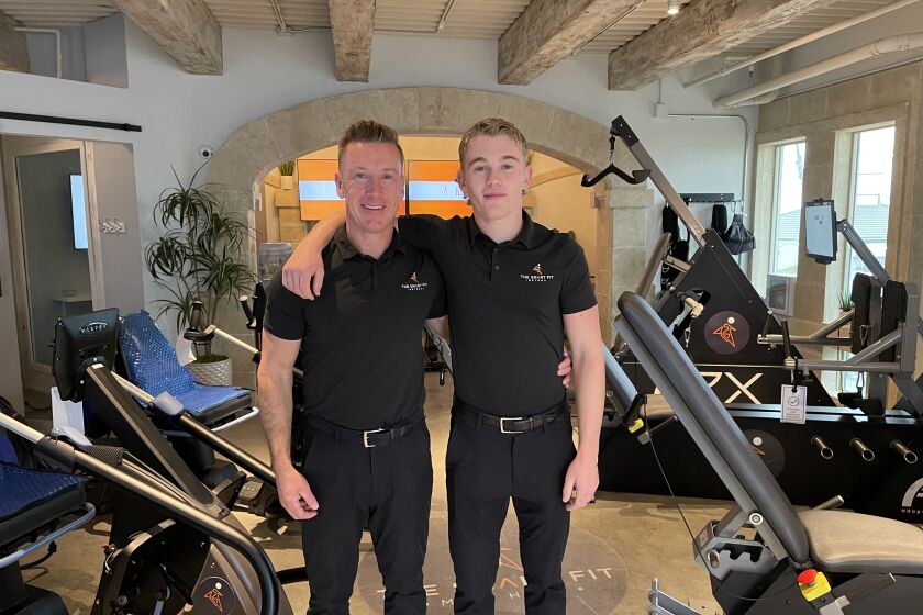 Father and son team Rob and Connor Darnbrough opened up the new Smart Fit Method in Cardiff.