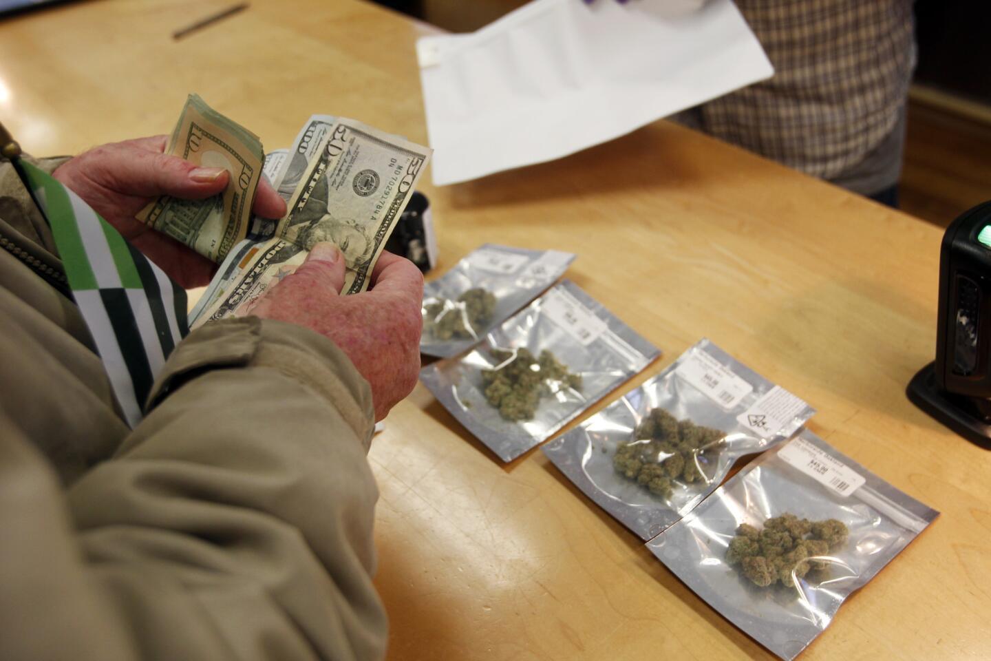 Legal marijuana sales in California