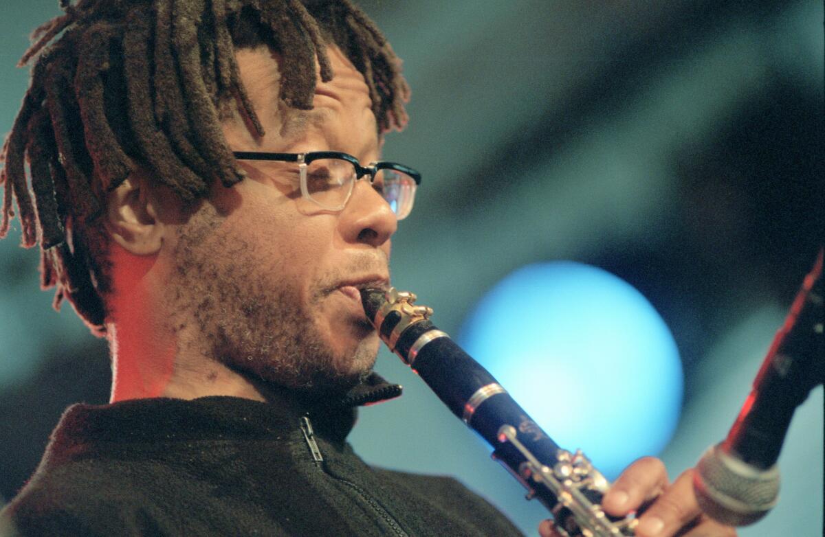 Don Byron, clarinet, July 14th 2000 at the North Sea Jazz Festival in the Hague, Netherlands.