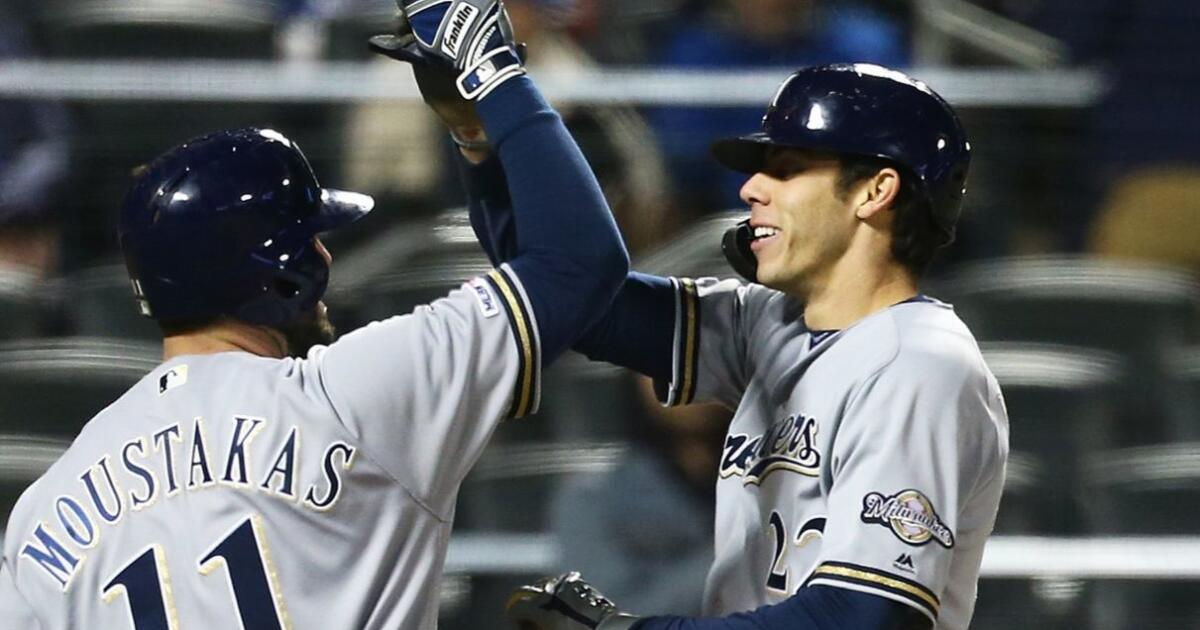 Christian Yelich, Craig Counsell, Milwaukee Brewers
