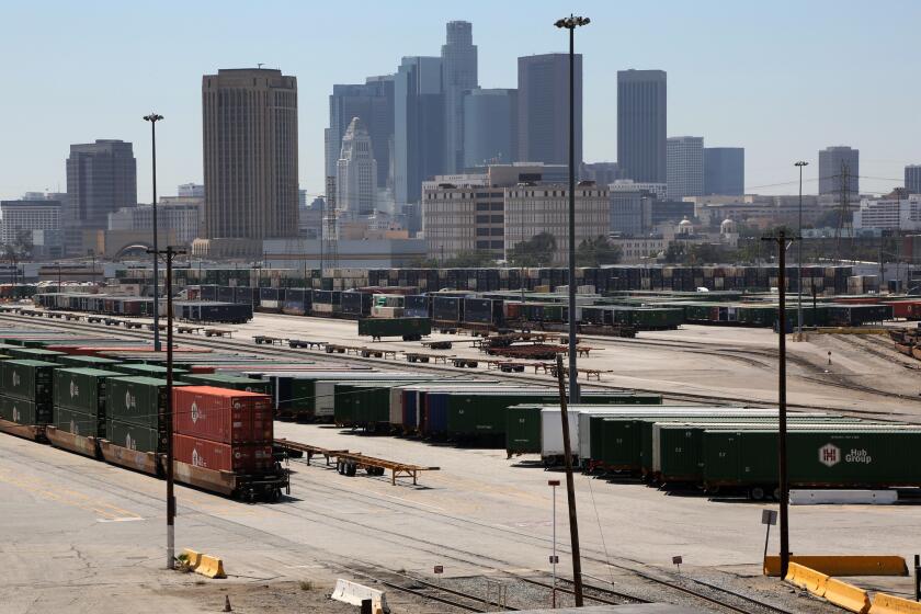 The Union Pacific Intermodal rail yard could be repurposed as the centerpiece of the proposed $1 billion residential village for the 2024 Olympic Games bid.